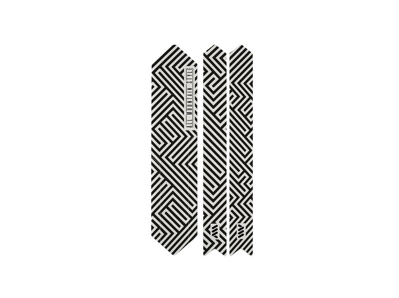 All Mountain Style Chain Guard - Protects Rear Part of Your Bike from Scratches & Dings! - Maze/Black, Maze - Image 2